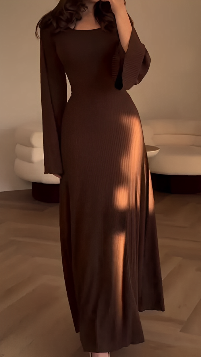 CD | Rochie maxi mulată