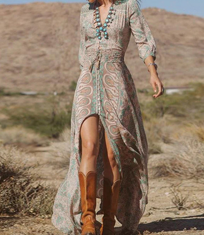 CD | Rochie maxi de vară vintage