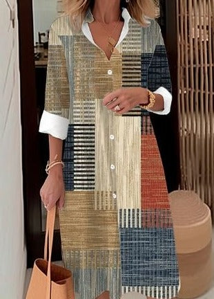 CD | Rochie elegantă cu mâneci lungi