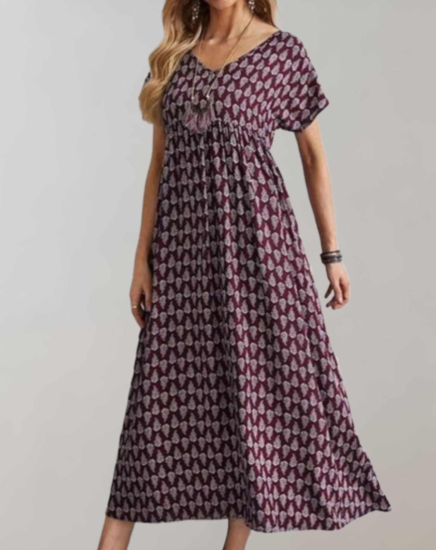 CD | Rochie lungă de vară confortabilă