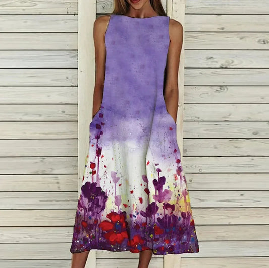 CD | Rochie elegantă cu model floral