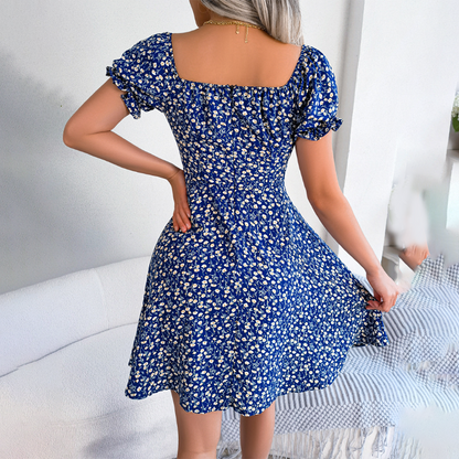 CD | Rochie mini de vară decolorată