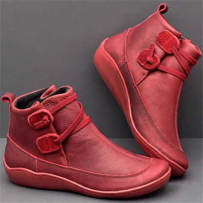 CD | Casual piele catarama cizme