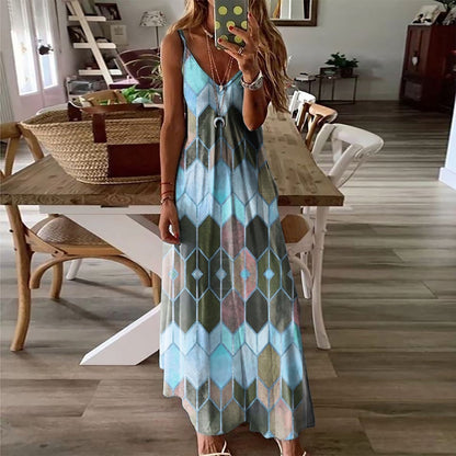 CD | Rochie maxi elegantă pentru plajă
