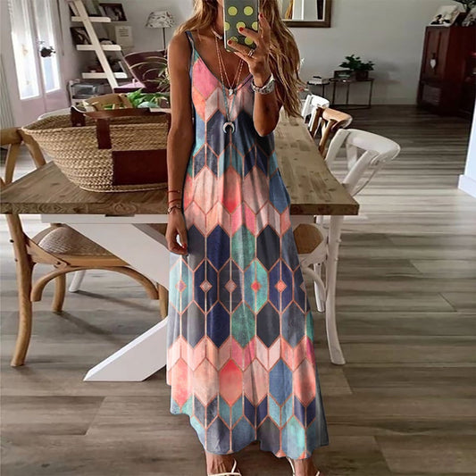 CD | Rochie maxi elegantă pentru plajă