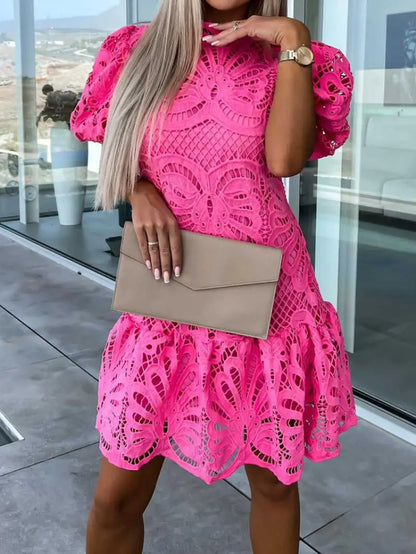 CD | Rochie mini brodată