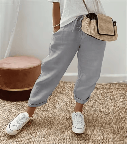 CD | Pantaloni jogger casual cu cordon