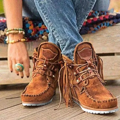 CD | Cizme casual de inspirație boho