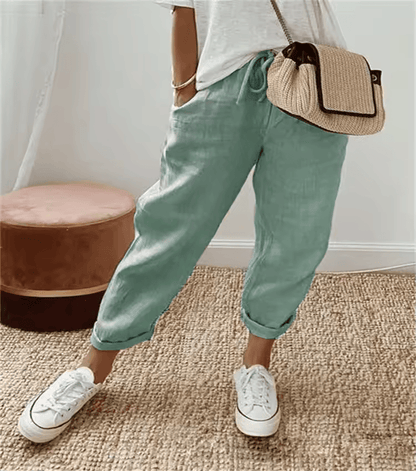 CD | Pantaloni jogger casual cu cordon