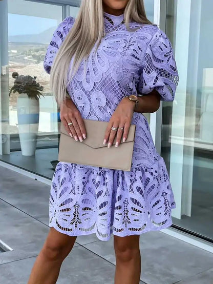 CD | Rochie mini brodată