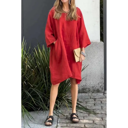 CD | Rochie mini casual cu buzunare