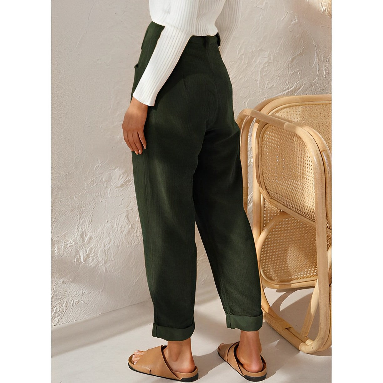 CD | Pantaloni corduroy
