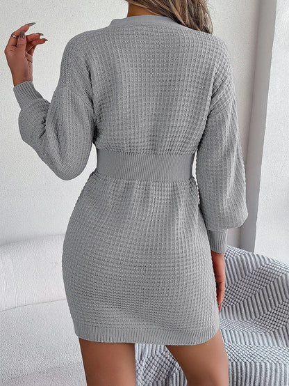 CD | Rochie mini tricot slim