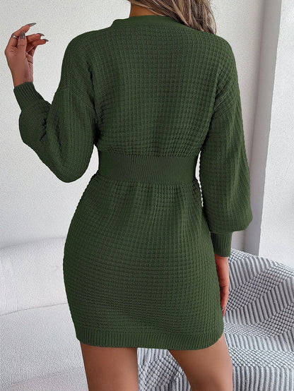 CD | Rochie mini tricot slim