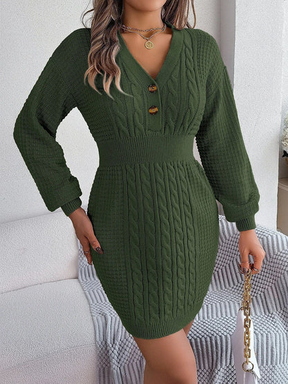 CD | Rochie mini tricot slim