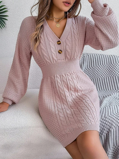 CD | Rochie mini tricot slim