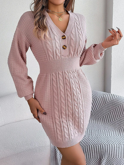 CD | Rochie mini tricot slim