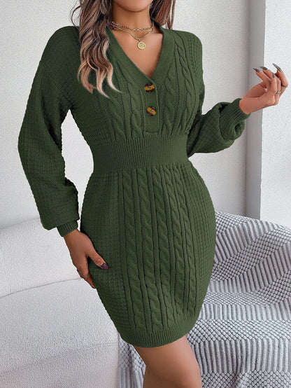 CD | Rochie mini tricot slim