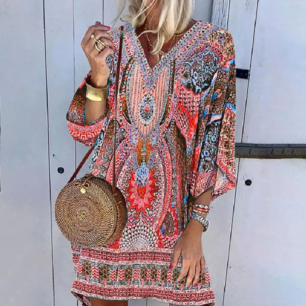 CD | Boho vrac Mini rochie