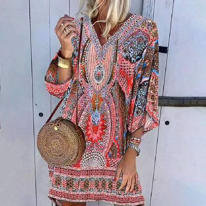 CD | Boho vrac Mini rochie