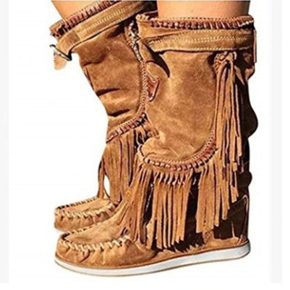 CD | Boho franjuri cizme western