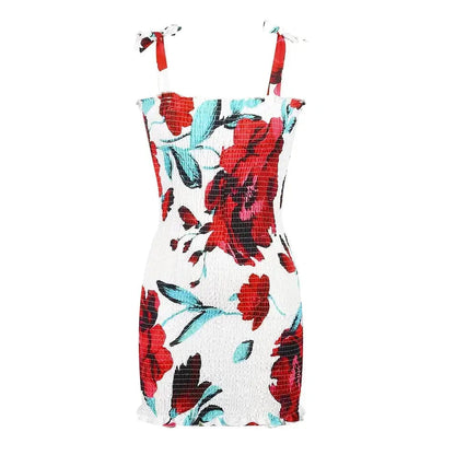 CD | Mini rochie fără mâneci Flower