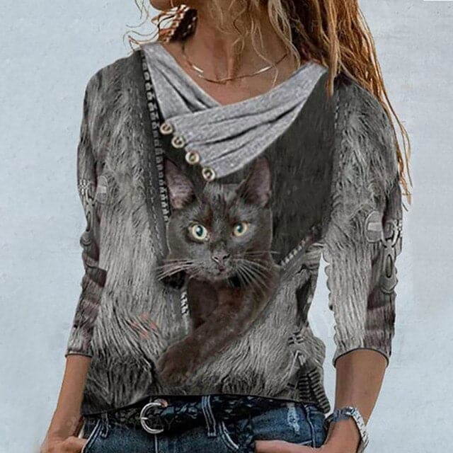 CD | Elegant și elegant tricou de iarnă