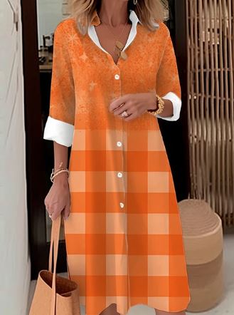 CD | Rochie cămașă elegantă